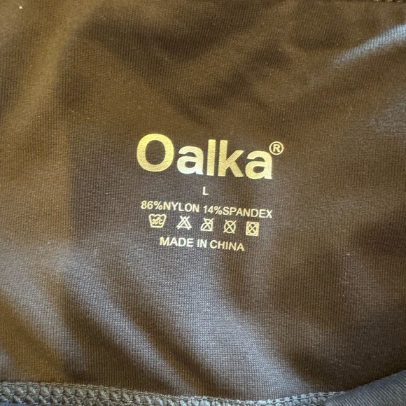 Oalka Athletic Yoga Leggings Size Large - Picture 5 of 5